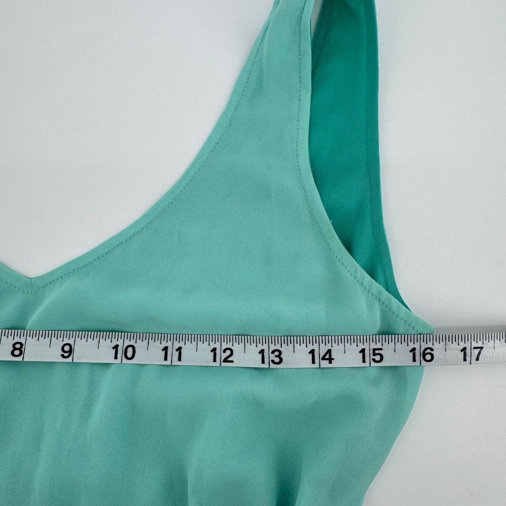 Show Me Your Mumu Midi Dress Womens Small Turquoise Mint V-Neck Sleeveless Lined - Picture 5 of 12